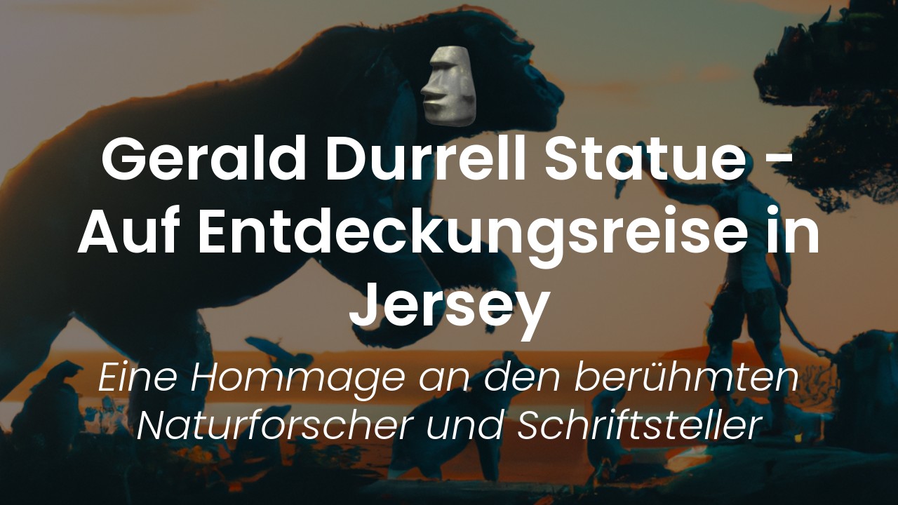 Gerald Durrell Statue Jersey-featured-image